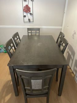 Dinning Table 6 Chairs