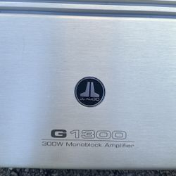 JL Amplifier G1300/300W Mono Block