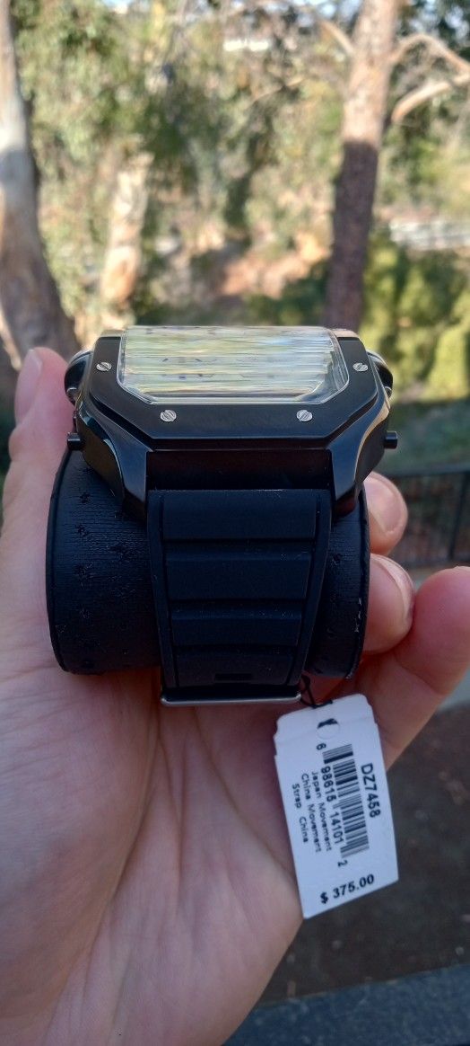 Diesel Clasher Cinza (DZ7462B1 P1GX) ( Brand New)