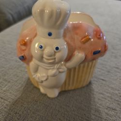Pillsbury Doughboy Poppin'Fresh Funfetti Napkin Holder 1992