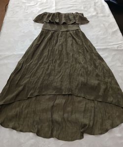 Olive Green Dress