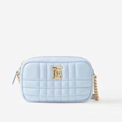Burberry Quilted Leather Mini Lola Camera Bag