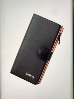 Leather wallet, iPhone 8 Plus holder