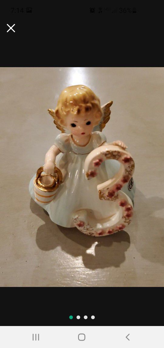 Vintage Josef Original 3rd Birthday Figurine