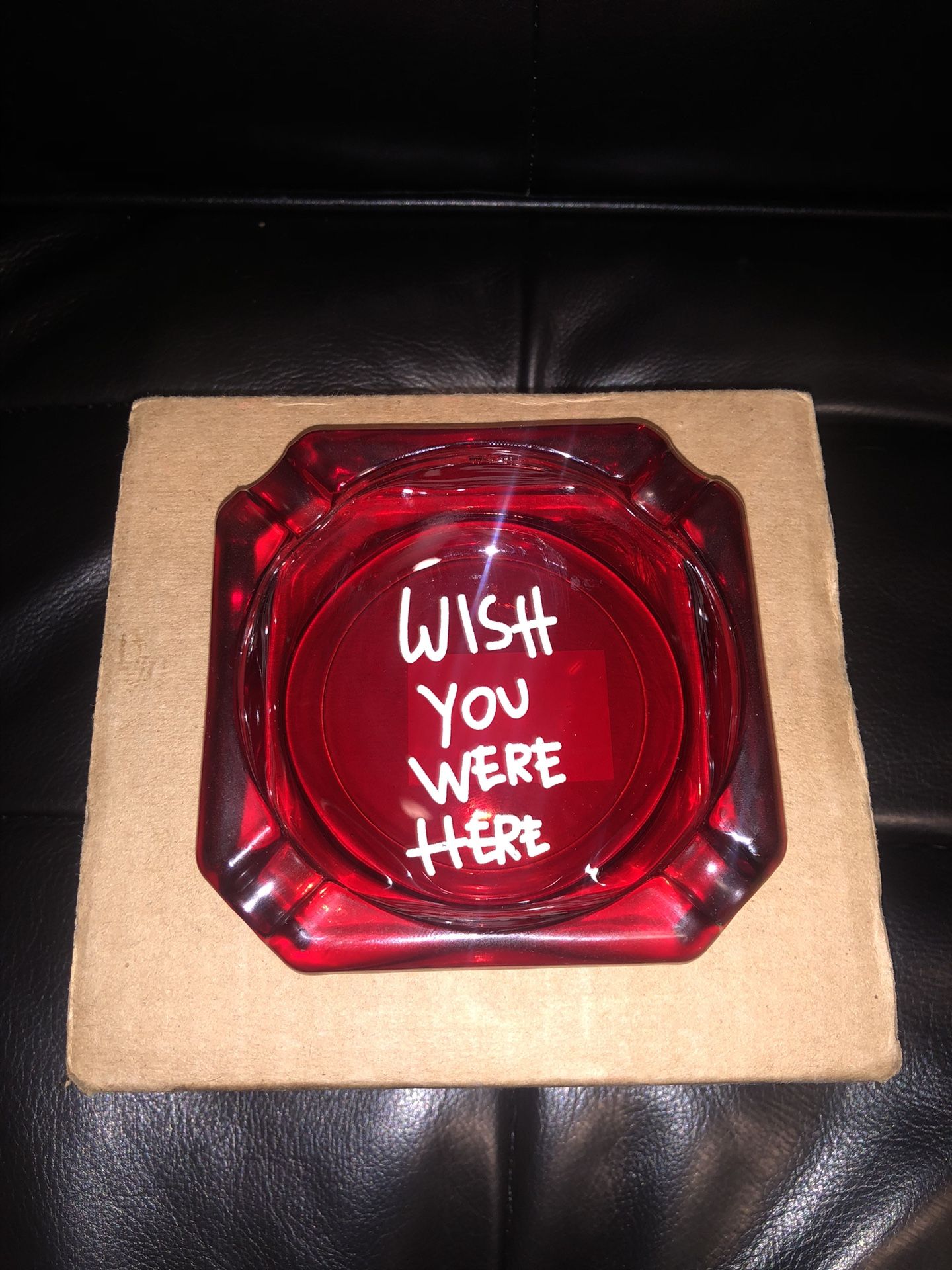 Travis Scott Red Astroworld Ashtray