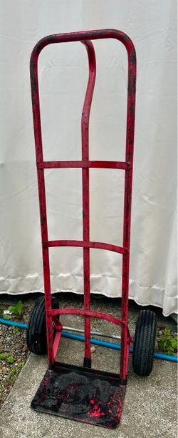 Olympia Steel Hand Truck Dolly + Free Moving Blanket & 4-Wheel Dolly