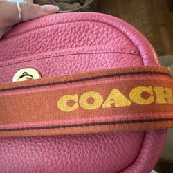 Pink coach Purse