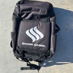 Shark Wheel Skateboard Backpack 