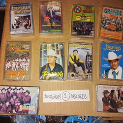 Cassettes De Musica Mexicana De Venta 3 Por $25
