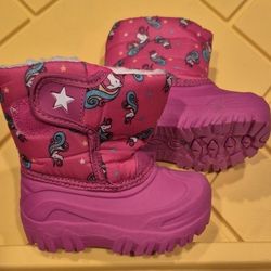 Toddler Snow Boots Size 6 Girls 