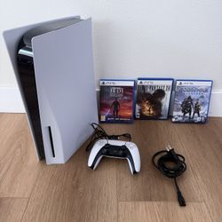 Sony PlayStation 5 Disc Edition 825GB Home Console - White