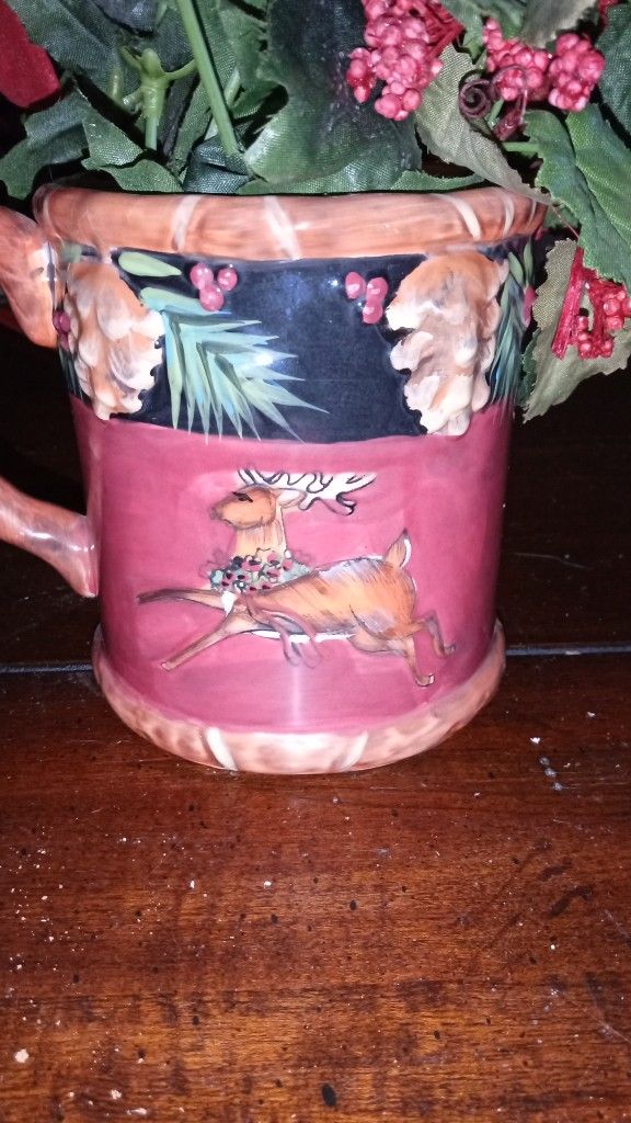 Coffee Cup Christmas Decoration