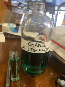 Chanel Allure Sport(m) body oil fragrances4oz