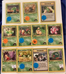 1st Edition Erika’s Collection Pokémon Gym Heroes Near Mint