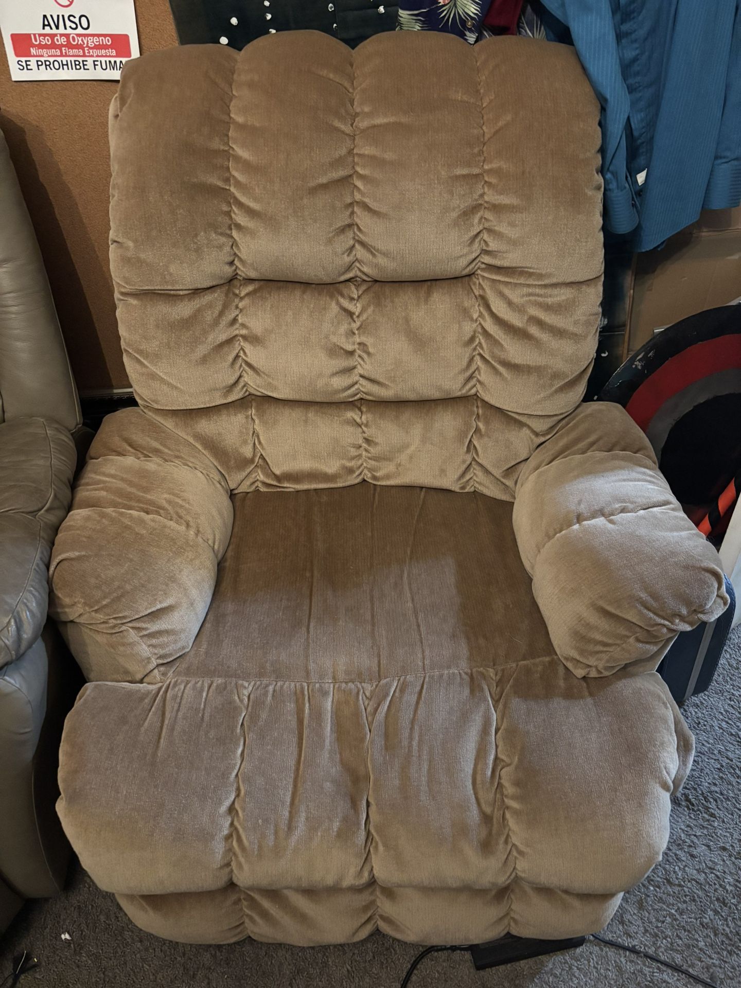 fabric recliner