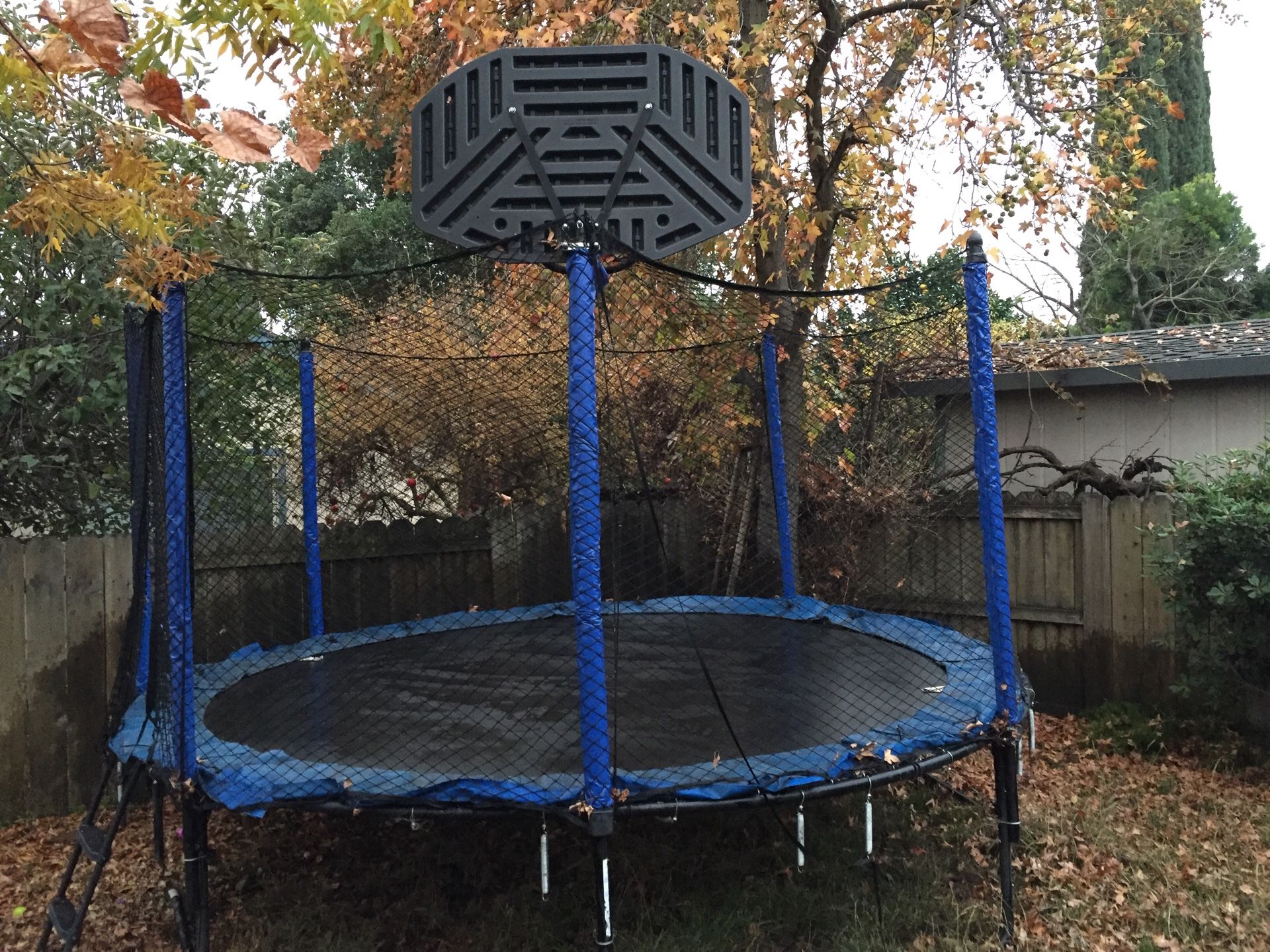 Trampoline jump sport