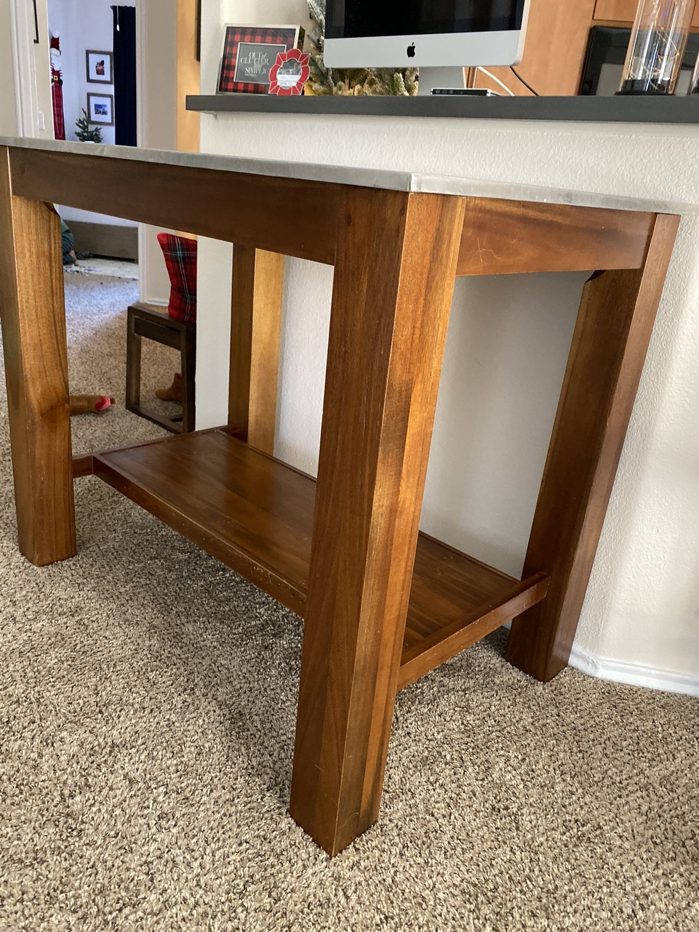West Elm Acacia Wood Kitchen Island for Sale in Scottsdale, AZ OfferUp