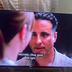 62 in smart tv samsung tv flatscreen used