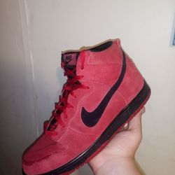 Nike Dunk High Gym Red Black