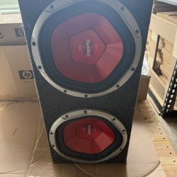 Sony Xplod Twin Subwoofers And Sony Xplod  Amplifier 1200W