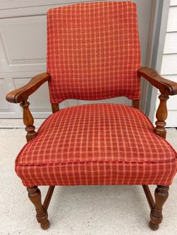 Quality upholstered solid wood chair