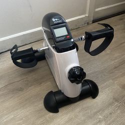 Under Desk Bike Pedal Himaly Arm Exerciser Physical Therapy Tool