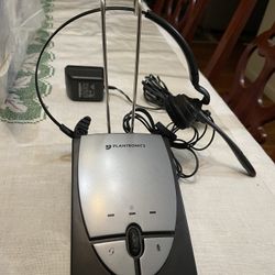 Like New PLNS12 - Plantronics S12 Convertible Headset with Amplifier