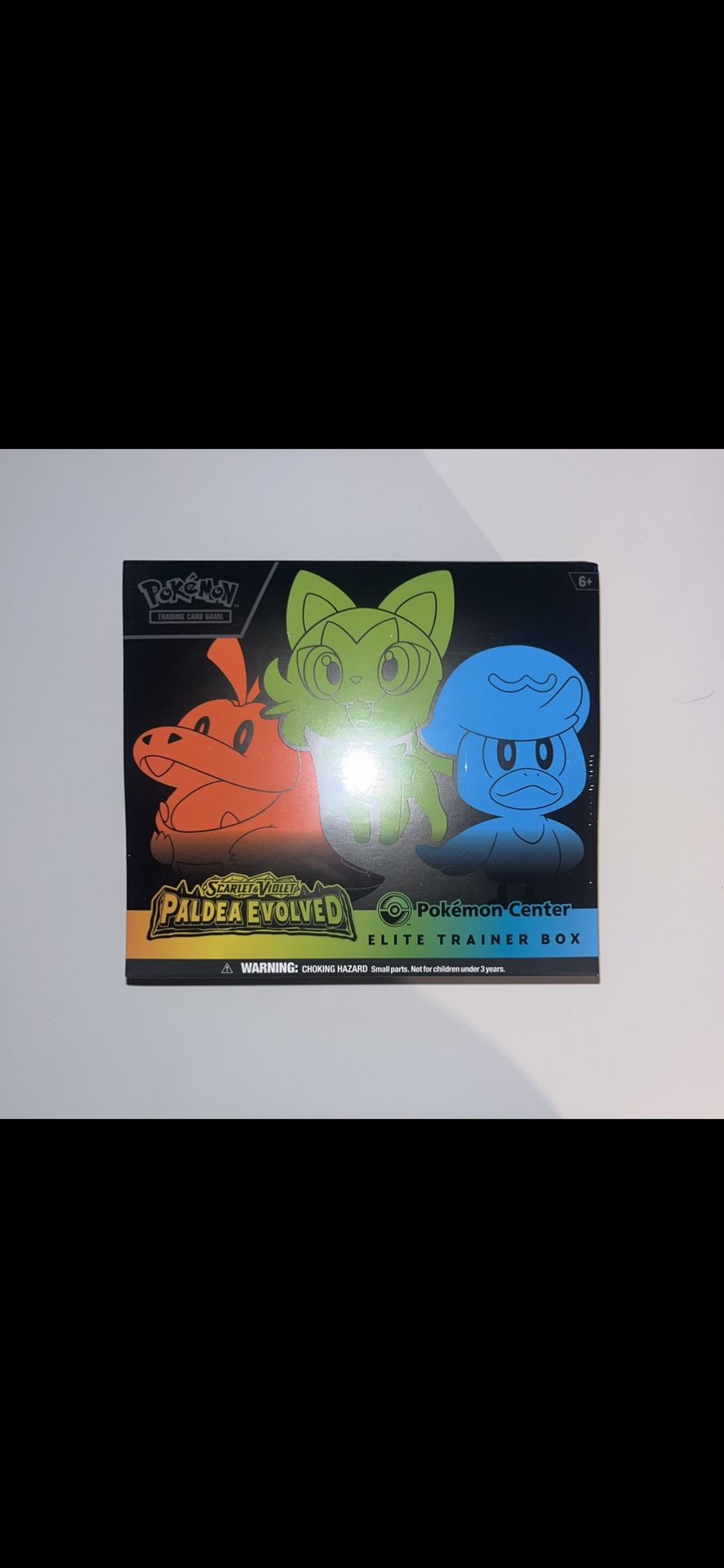 Paldea Evolved Pokemon Center Exclusive Elite Trainer Box