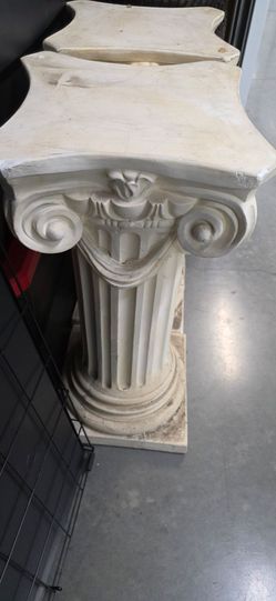 Plaster Pedestals
