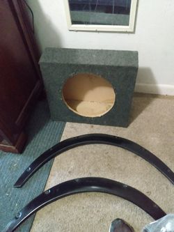 Offended Fender Flares And Pickup Truck Speaker Box For A 12-in