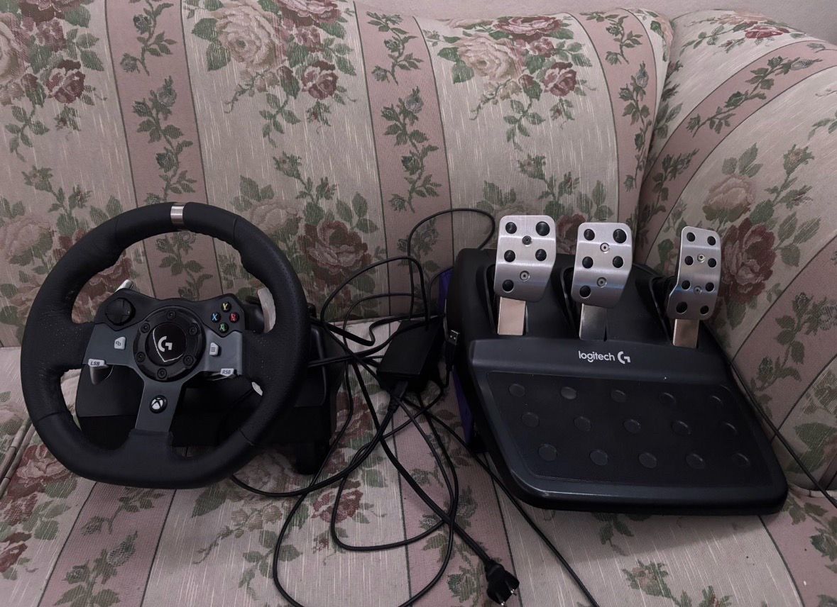 logitech g920 with gear shifter