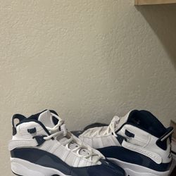 JORDAN 6 RINGS WHITE NAVY STYLE SIZE 7