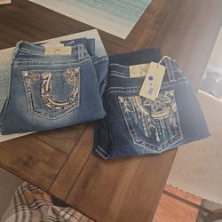 Miss Me Jeans2 Pair  32x34 Boot