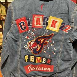 WNBA Caitlyn Clark Jean Jacket