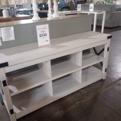 Rustic White Coffee Table 