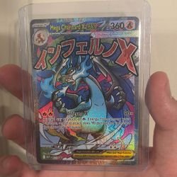 Mega Charizard X ex - Phantasmal Flames Promo Card