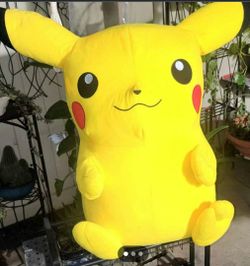 Large Pikashu Pokemon 4ft Tall