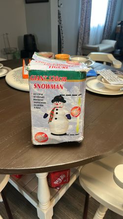 Inflatable Snow Man