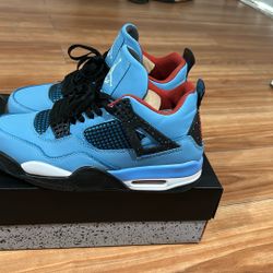 Air Jordan 4 Retro Nrg Blue Travis Scott 
