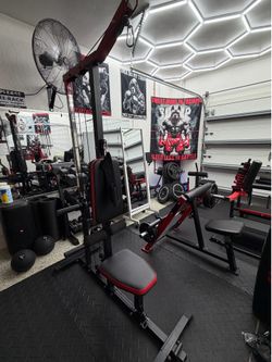 Lat pull down plus abs machine
