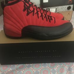 Jordan 12 “reverse Flu Games” Size 10.5/11.5m