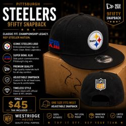 New Era Pittsburgh Steelers 9Fifty Snapback Hat