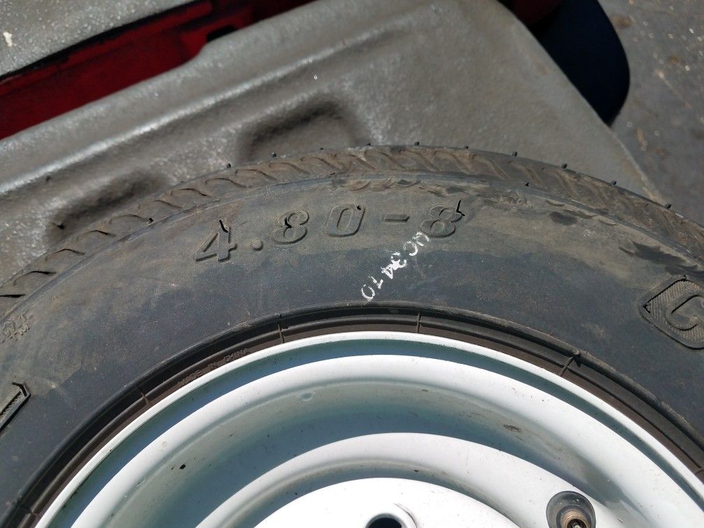 Carlisle 4 80x8 00 trailer tires and wheels for sale in indianapolis