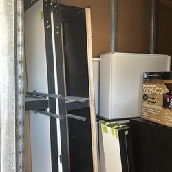 King size bed frame with drawers