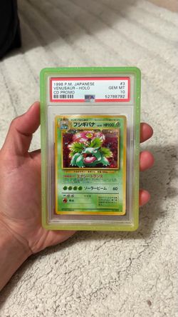 1998 Venusaur CD Promo #3 Holo PSA 10