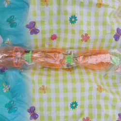 Carrot Shaped Plastic Eggs 19 Packages Available 