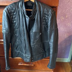 Vintage Harley Motorcycle Jacket 