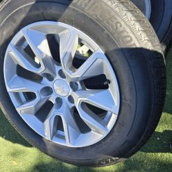 4 2023 CHEVROLET 20" WHEELS AND TIRES $1000