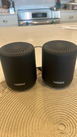 Nizoni Mini Bluetooth Speakers Pair