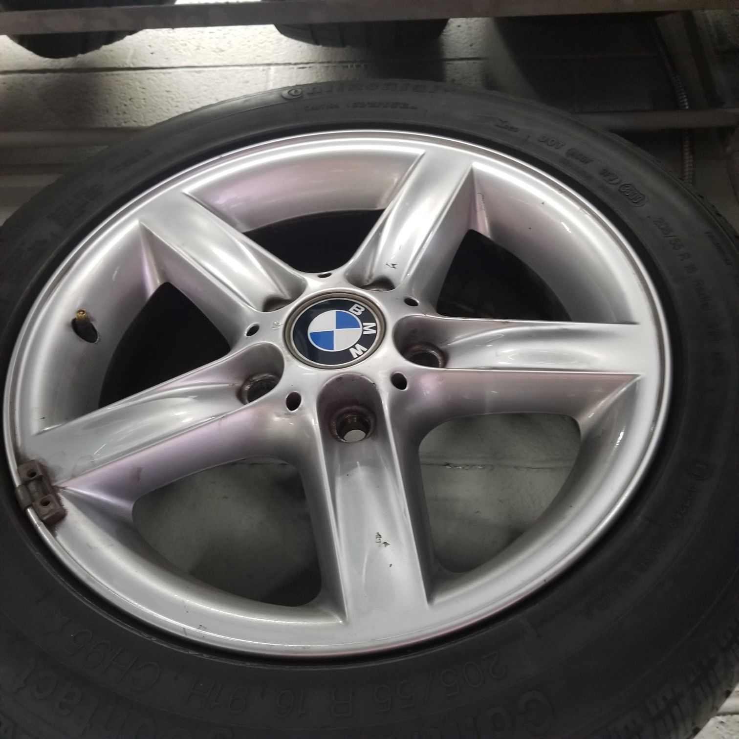 BMW rims and tire